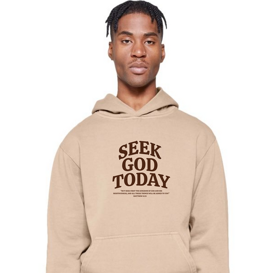 Seek God Today Hoodie